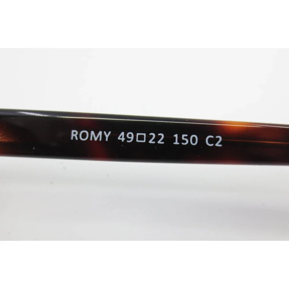 Eyebuydirect ROMY Tortoiseshell Eyeglasses Frames 49-22-150 C2 Brown Square